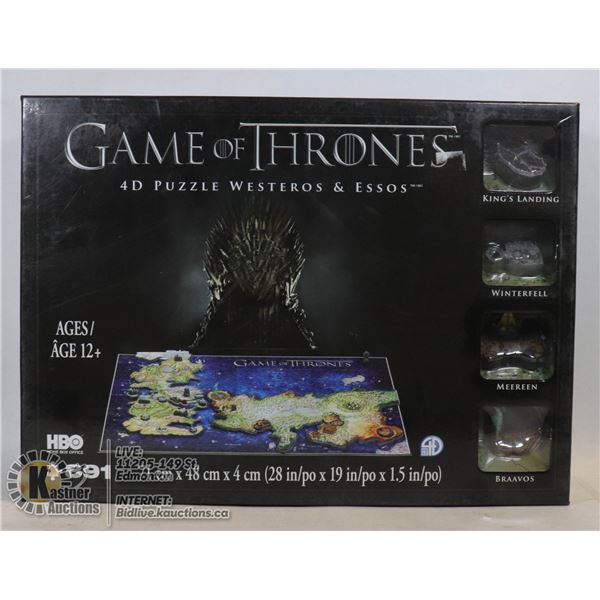 GAME OF THRONES 3D PUZZEL