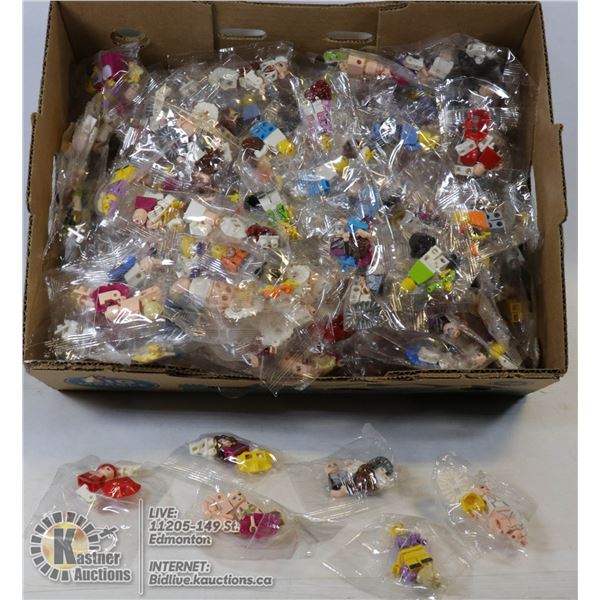 FLAT OF LEGO STYLE MINI FIGURES