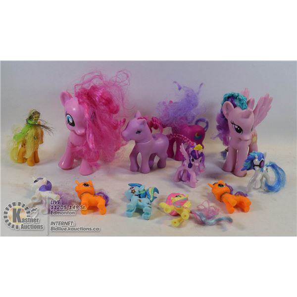 FLAT OF MY LITTLE PONY DOLLS