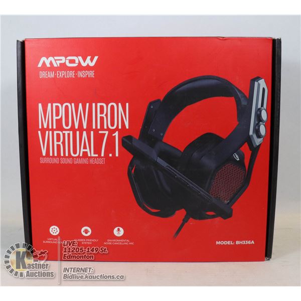 ENPOW IRON VIRTUAL 7.1 GAMING HEADSET