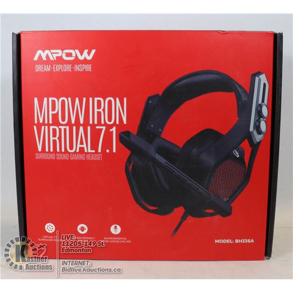 ENPOW IRON VIRTUAL 7.1 GAMING HEADSET