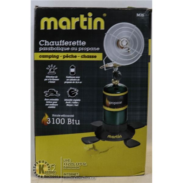 MARTIN PROPANE PARABOLIC HEATER