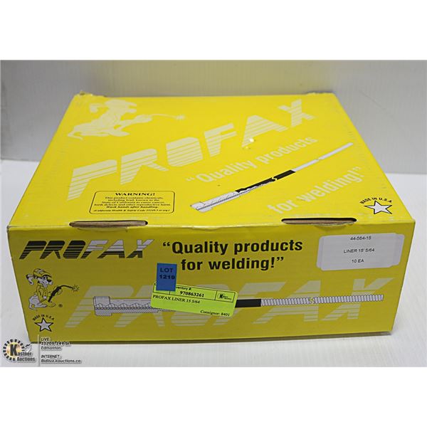 PROFAX LINER 15 5/64