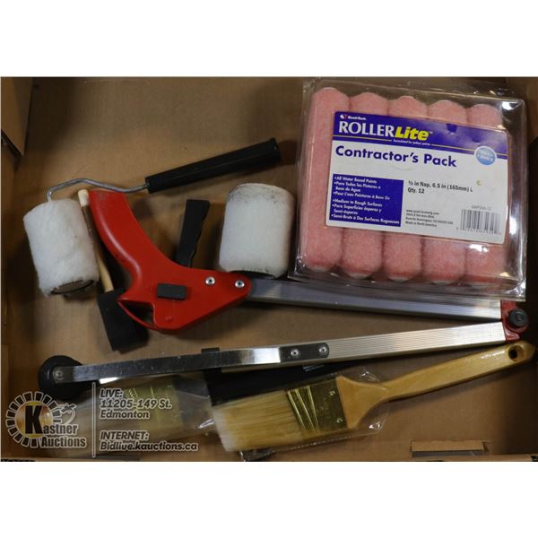 FLAT WITH NEW ROLLERLITE CONTRACTORS PACK