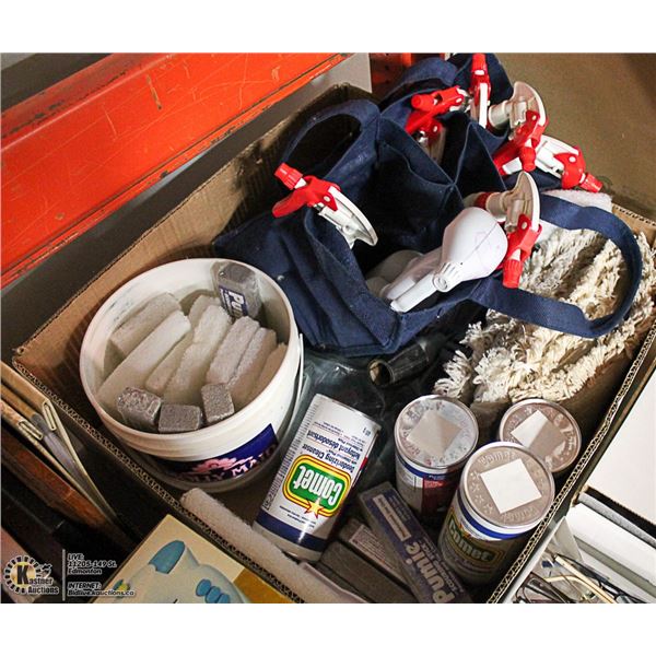 LARGE FLAT WITH NEW PROFESSIONAL CLEANING SUPPLIES