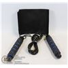 Image 1 : MEMORY FOAM GRIP WORKOUT SKIPPING ROPE