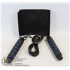 Image 1 : MEMORY FOAM GRIP WORKOUT SKIPPING ROPE