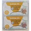 Image 1 : LOT OF TWO 500PC SALON NAIL TIPS