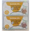 Image 1 : LOT OF TWO 500PC SALON NAIL TIPS