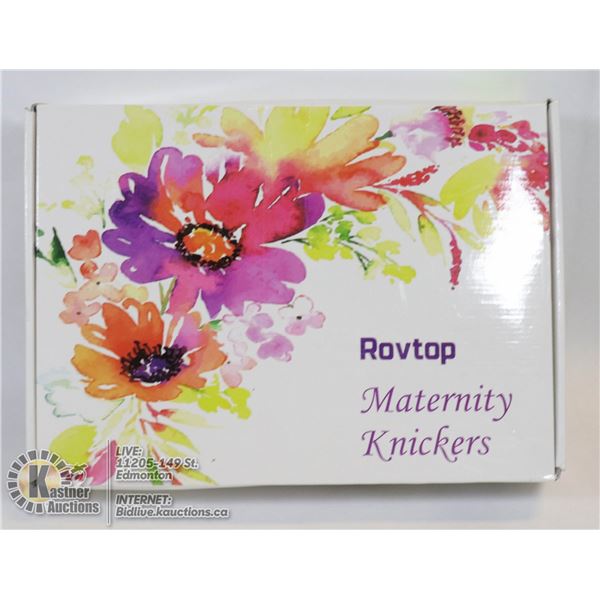 ROVTOP MATERNITY KNICKERS - SIZE LARGE
