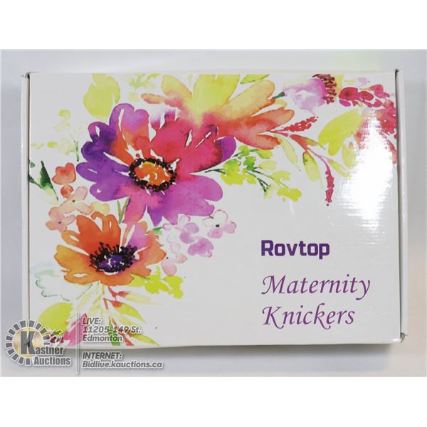 ROVTOP MATERNITY KNICKERS - SIZE LARGE