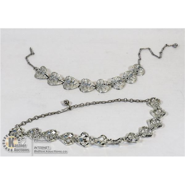 2 VINTAGE CORO NECKLACES