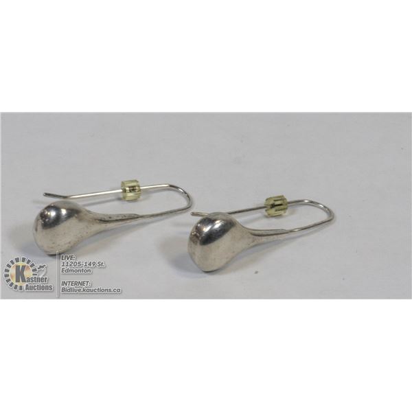 925 SILVER NVC TEAR DROP EARINGS