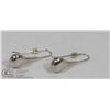 Image 1 : 925 SILVER NVC TEAR DROP EARINGS