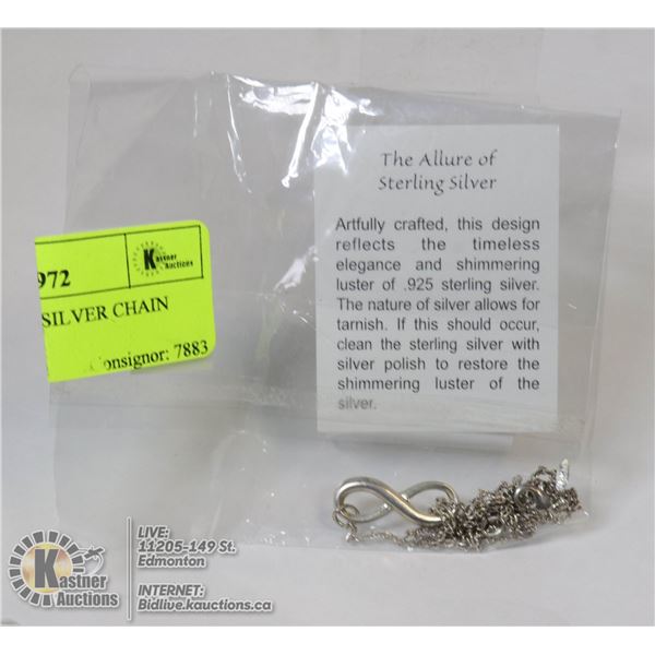.925 16" STERLING SILVER CHAIN
