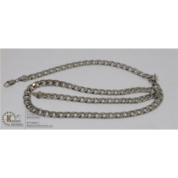 925 SILVER 24" NECKLACE