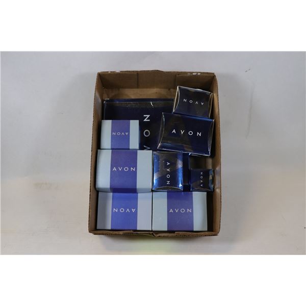 BOX OF AVON JEWELLRY