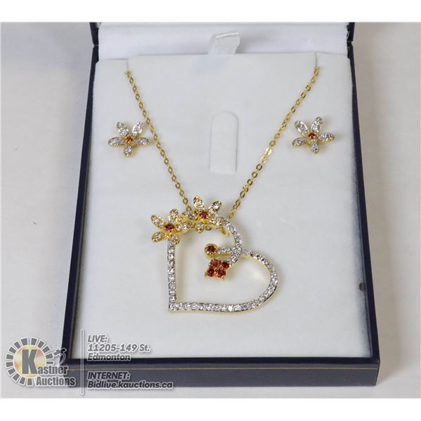 FASHION JEWELRY NECKLACE AND EAR RINGS