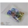 Image 1 : 9 MURANO GLASS RINGS