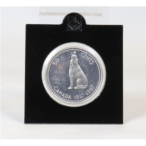 UNCIRCULATED 1967 CENTENNIAL SILVER 50 CENT