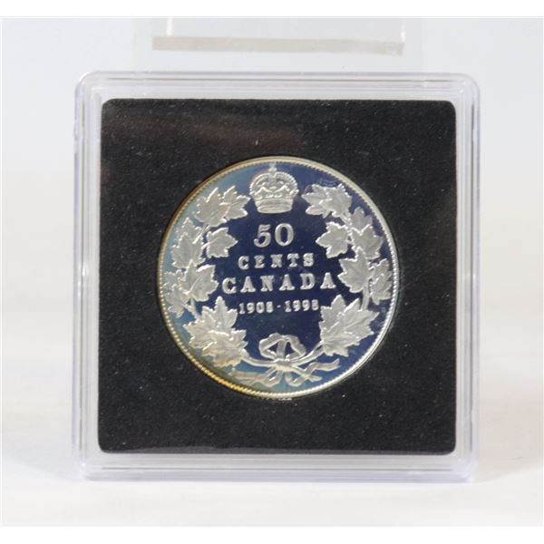 1998 PROOF CANADA SILVER 50 CENT