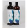 Image 1 : 2 BOTTLES OF FRACTIONATED COCONUT OIL, 16OZ PER