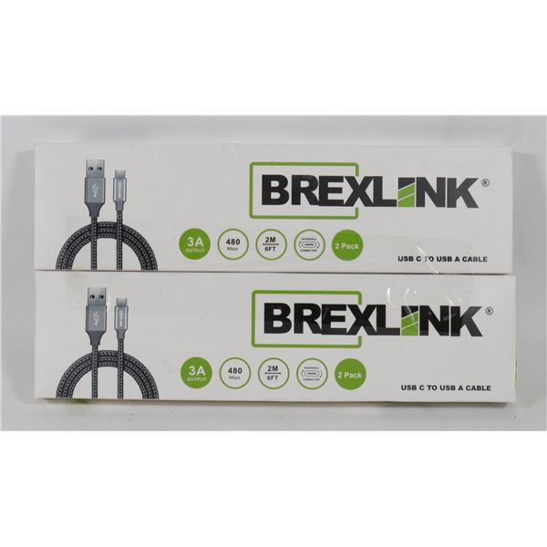 LOT OF 2 USB C TO USB A