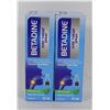 Image 1 : LOT OF 2 BETIDINE SORE THROAT SPRAY