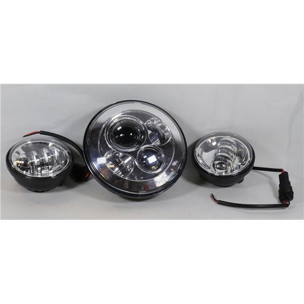 SET OF 3 NEW  SPOT LIGHTS