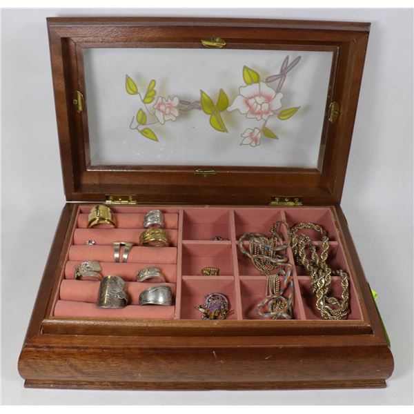 ESTATE JEWELRY BOX