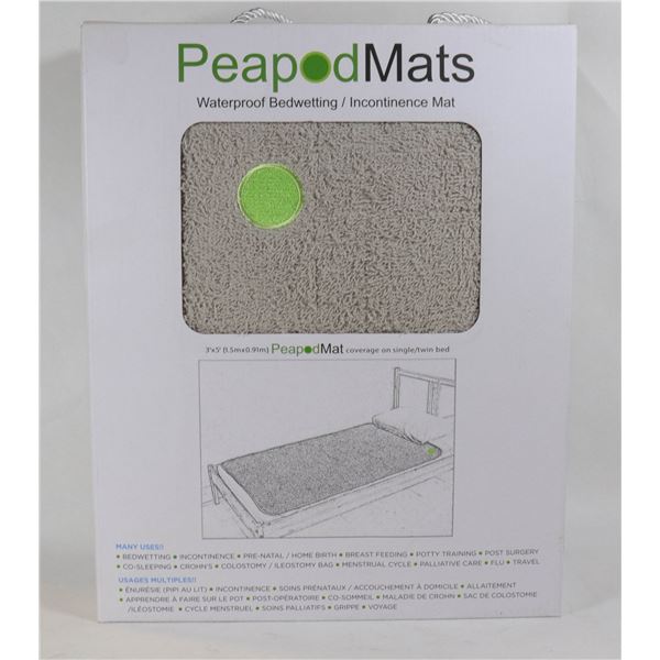 PEAPOD MATS WATERPROOF BEDWETTING MAT