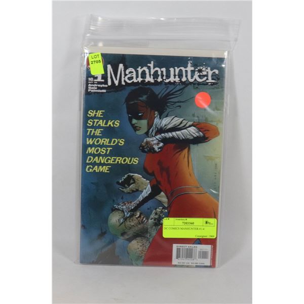 DC COMICS MANHUNTER #1-4