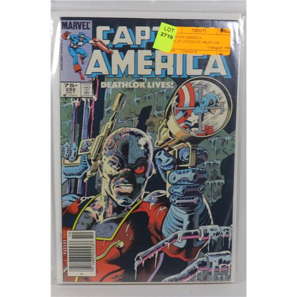 CAPTAIN AMERICA  #286,287,319,320,325,344,347,354
