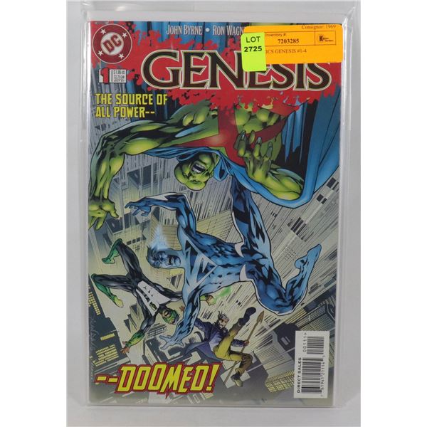 DC COMICS GENESIS #1-4