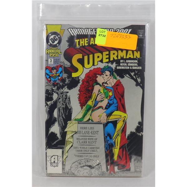 8 DC SUPERMAN COMICS