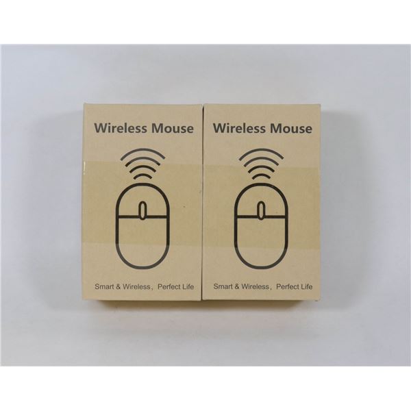 LOT OF 2 WIRELESS MICE