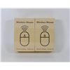 Image 1 : LOT OF 2 WIRELESS MICE