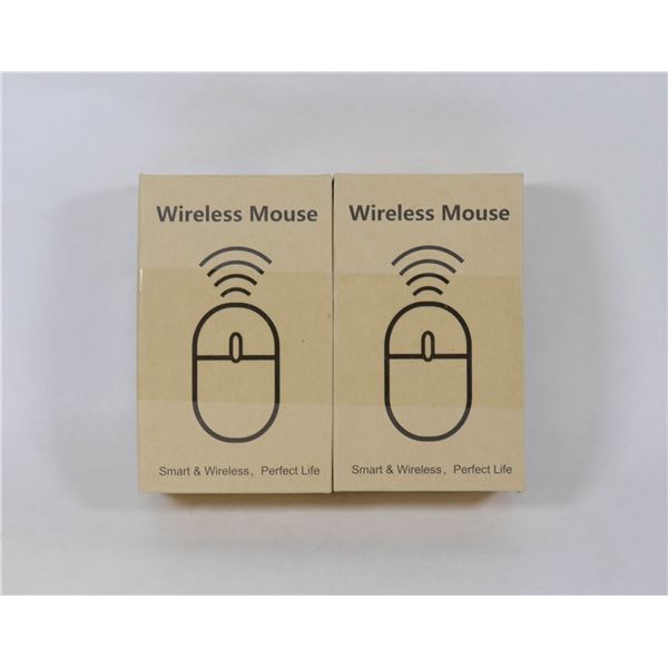 LOT OF 2 WIRELESS MICE