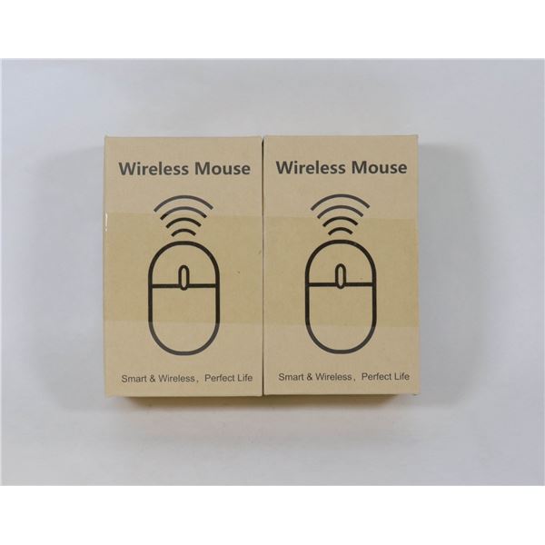 LOT OF 2 WIRELESS MICE