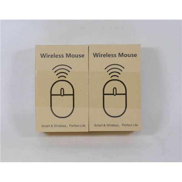 LOT OF 2 WIRELESS MICE