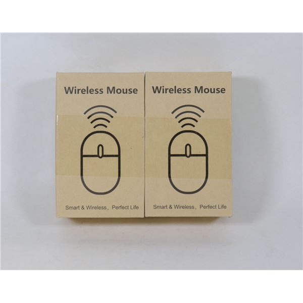 LOT OF 2 WIRELESS MICE