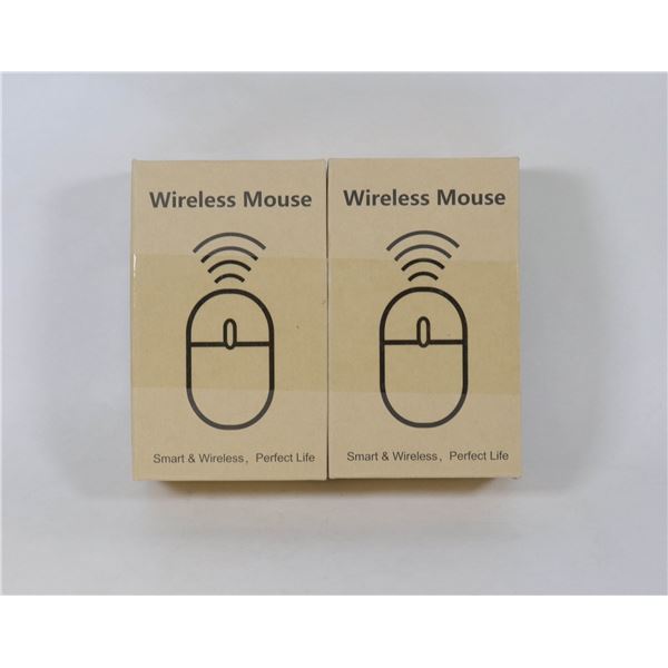 LOT OF 2 WIRELESS MICE