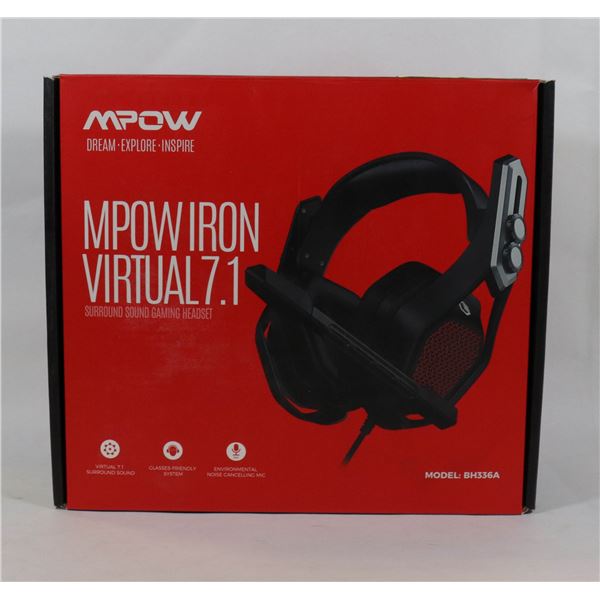 MPOW IRON VIRTUAL 7.1 GAMING HEADSET
