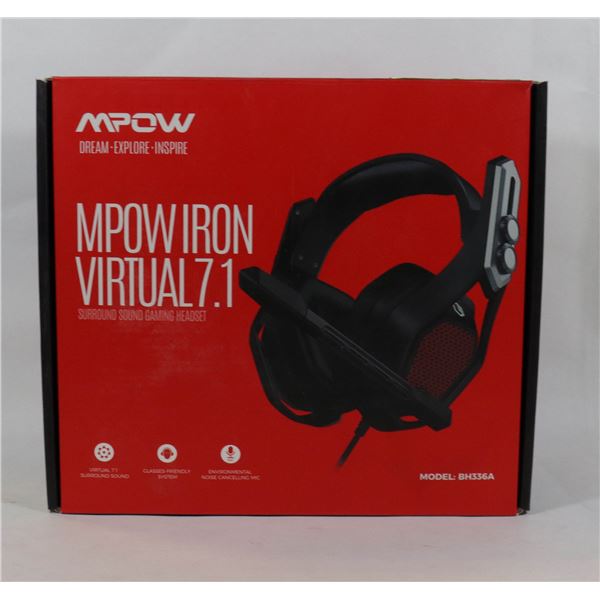 MPOW IRON VIRTUAL 7.1 GAMING HEADSET