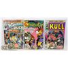 Image 1 : 3 ASSTD VINTAGE MARVEL COMICS KULL, HOWARD THE