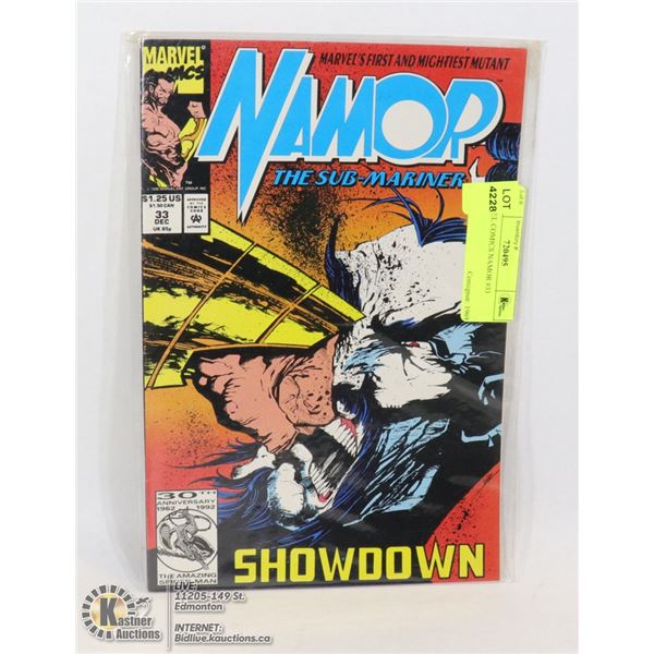 MARVEL COMICS NAMOR #33