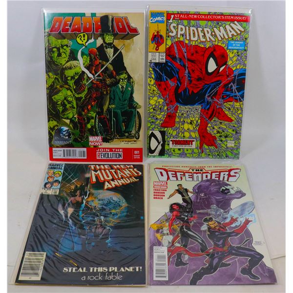 4 NO1 MARVEL COMICS DEADPOOL VARIANT & SPIDERMAN
