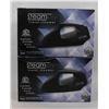 Image 1 : 2 NEW BLACK STEAMPLY TRAVEL STEAMERS