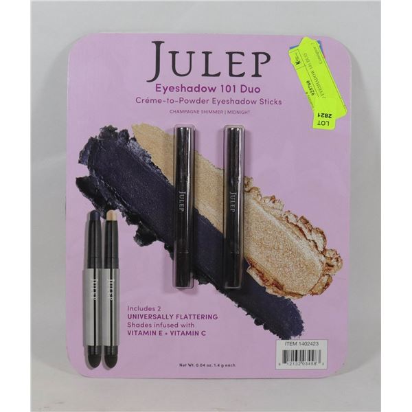 NEW JULEP EYESHADOW 101 DUO