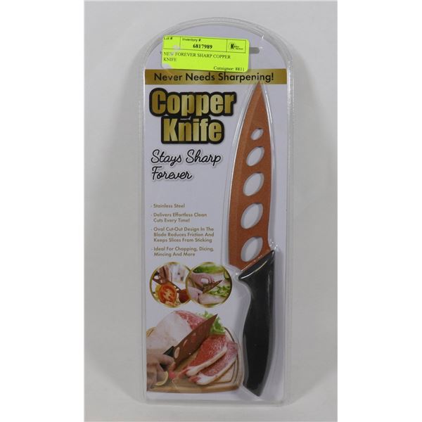 NEW FOREVER SHARP COPPER KNIFE